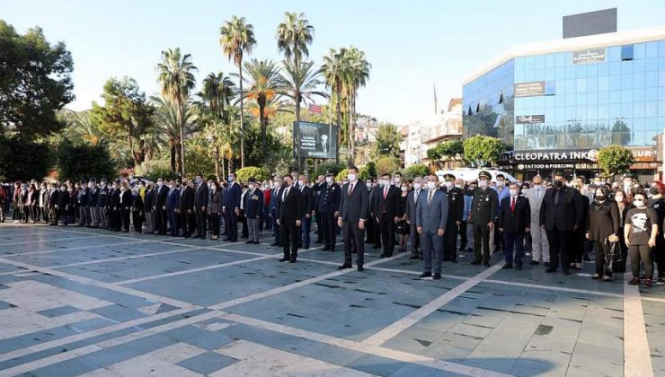 Alanya’nın 10 Kasım programı belli oldu