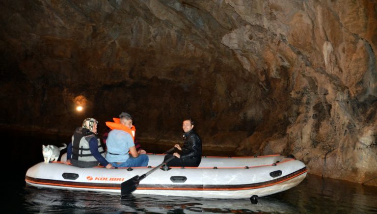 Torosların koynundaki güzellik Altınbeşik Mağarası