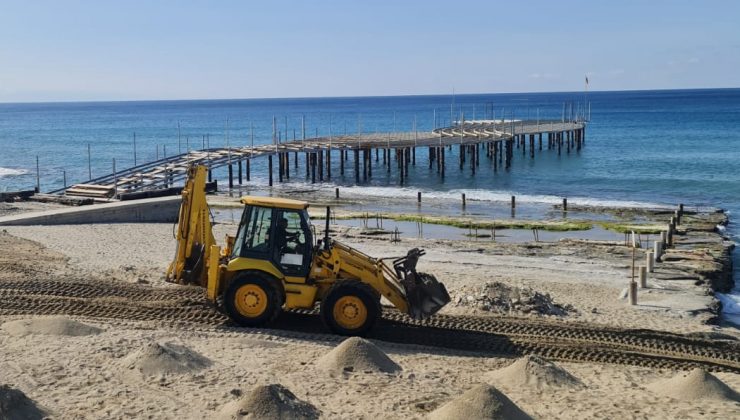 Alanya sahilinde kum talanı iddiası! I VİDEO HABER