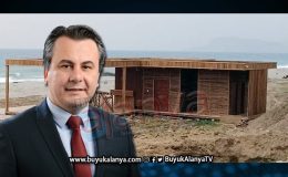 Yılmaz Bağışlar’dan Alanya Belediyesi’ne büfe teşekkürü