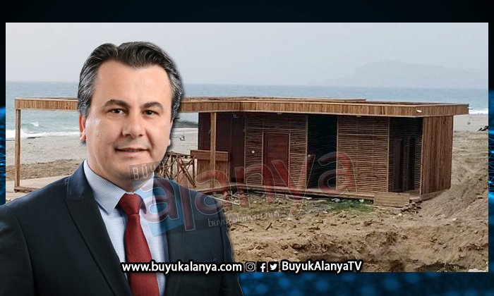 Yılmaz Bağışlar’dan Alanya Belediyesi’ne büfe teşekkürü