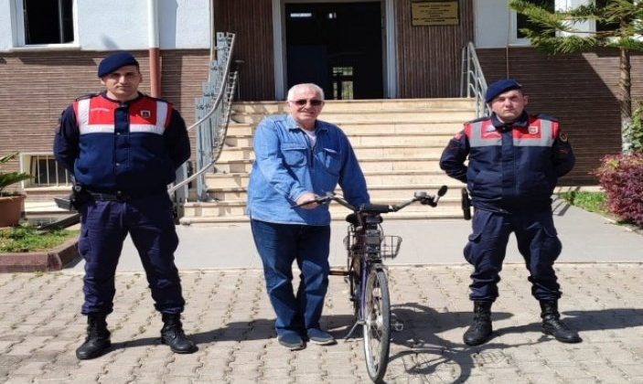 Alanya’da çalınan bisiklet bulundu