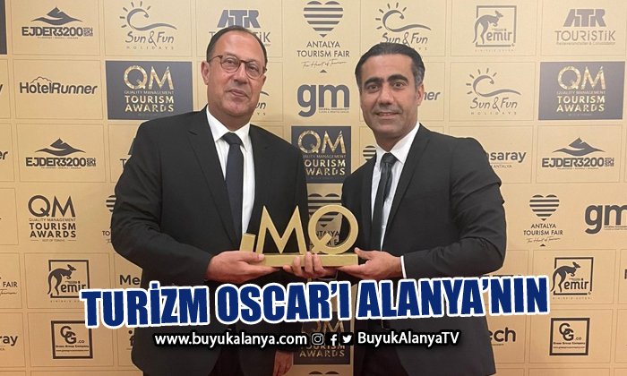 Turizmde en iyi yönetilen şehir Oscar’ı Alanya’nın