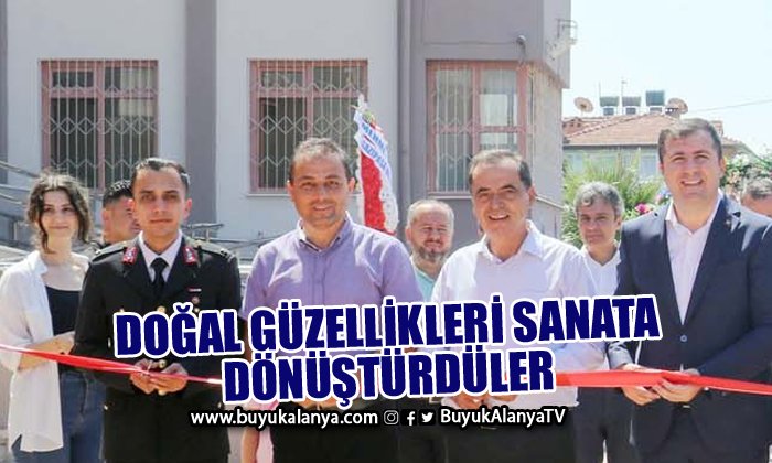 Gazipaşa’daki sergi büyük beğeni topladı