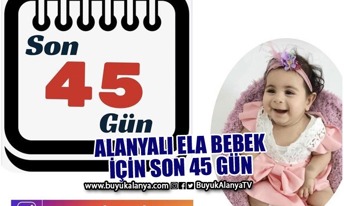 Alanyalı Ela bebek için geri sayım başladı