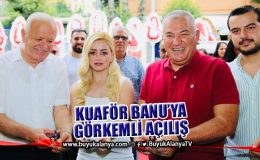 Banu Kuaför renkli açılışla hizmete girdi