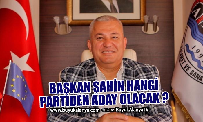 İşte Başkan Şahin’in resmi adaylık açıklaması