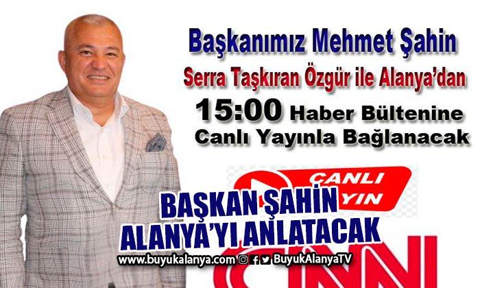 Başkan Şahin Alanya tanıtımına devam ediyor