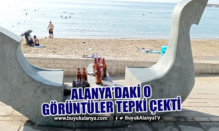 Alanya’daki o görüntüler tepki çekti