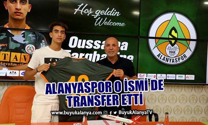 Alanyaspor’dan bir transfer daha