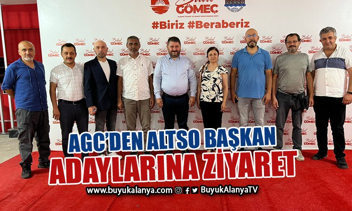 AGC yönetiminden ALTSO Başkan adaylarına ziyaret