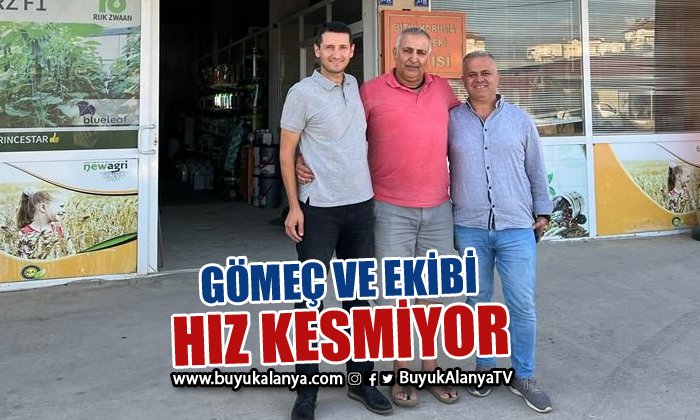 ALTSO Başkan Adayı Gömeç ve ekibi hız kesmiyor