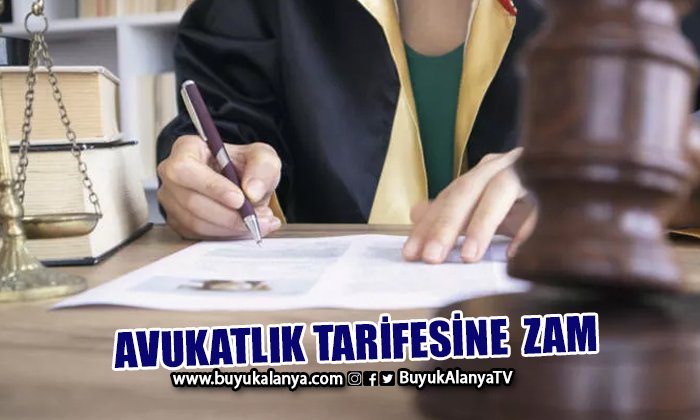 Avukatlık tarifesi yüzde 70 zamlandı