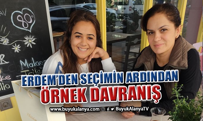 Eray Erdem’den seçimin ardından örnek davranış