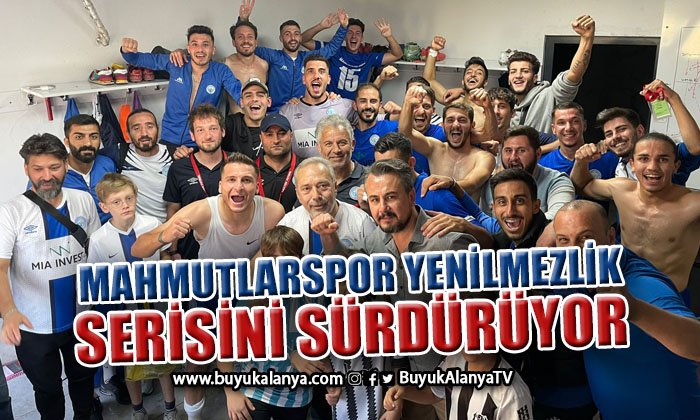 Mahmutlarspor 4’te 4 yaptı