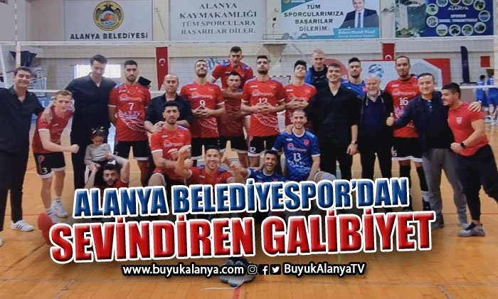 Alanya Belediyespor’dan sevindiren galibiyet