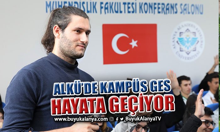 ALKÜ’de Kampüs GES hayata geçiyor