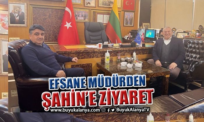 Efsane müdürden Mehmet Şahin’e ziyaret