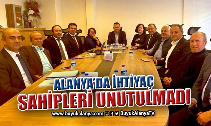 Alanya’da ihtiyaç sahiplerine 90 milyon TL’lik yardım