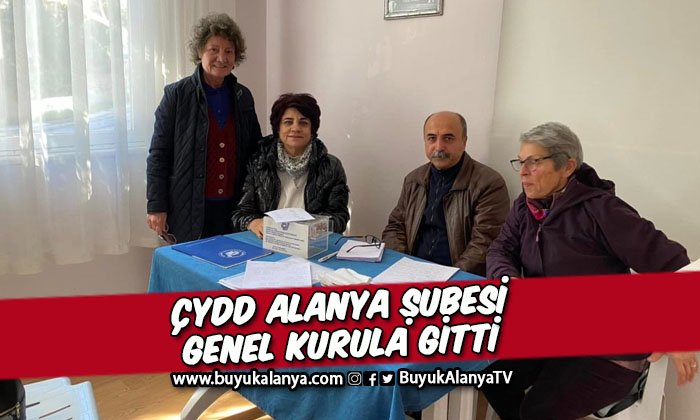 ÇYDD Alanya’da Özcan güven tazeledi