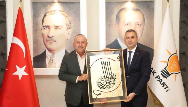 Çavuşoğlu’ndan Tavlı’ya ‘hayırlı olsun’ ziyareti