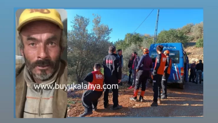 Gazipaşa’da kaybolan adam dağda yürürken bulundu