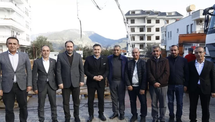 Alanya’da Merkez Camii’nin temeli atıldı