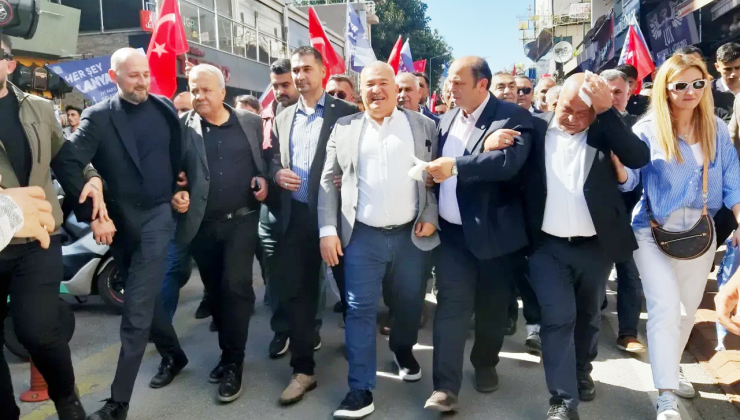 Şahin’den binlerin katıldığı mahşeri ‘Değişim ve Gelişim YÜRÜYÜŞÜ’