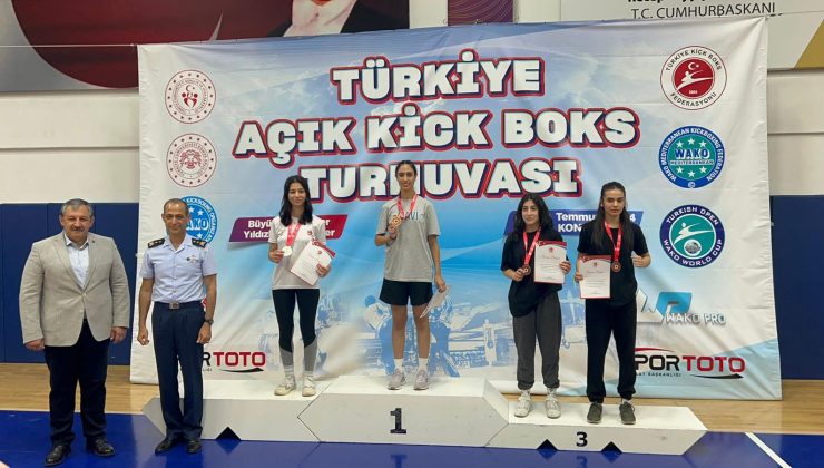 Alanyalı kickbokscular Konya’da destan YAZDI