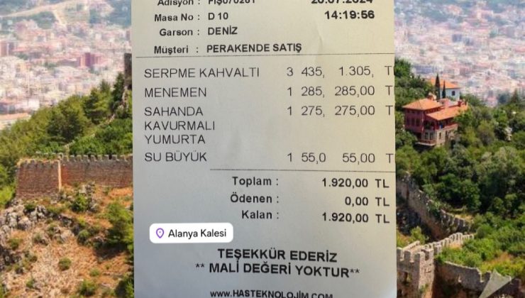 Alanya Kalesi’ndeki işletmeler müşteriyi KAZIKLIYOR MU?