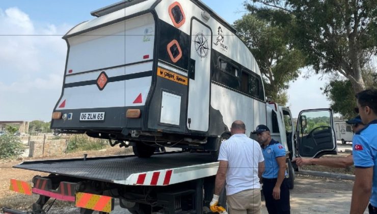 Antalya’da işgalci karavan OPERASYONU