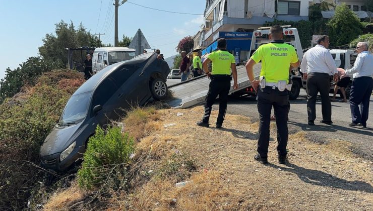 RULLET inn i vollen med et kjøretøy i Alanya