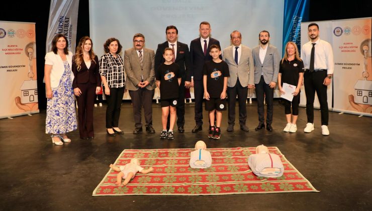 Alanya’da ‘EVİMDE GÜVENDEYİM’ projesi tanıtıldı