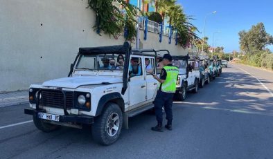 Alanya’da safari araçları USLANMIYOR