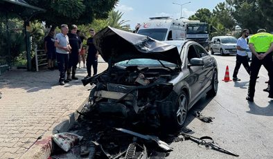 Alanya’da 4 kişi yaralandı ALKOLLÜ SÜRÜCÜ  serbest