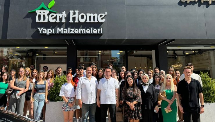 Mahmutlar MERT HOME’a ALKÜ’den özel teşekkür