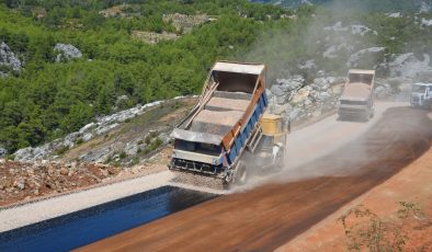 Alanya DİM GRUP YOLU asfaltlandı