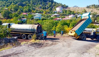 Alanya’nın yüksek kesimlerinde ASFALT seferberliği