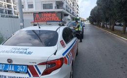 Alanya’da 20 araç trafikten men EDİLDİ