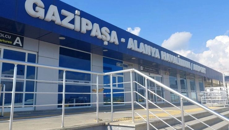 Gazipaşa Havalimanı’nda AĞUSTOS rekoru