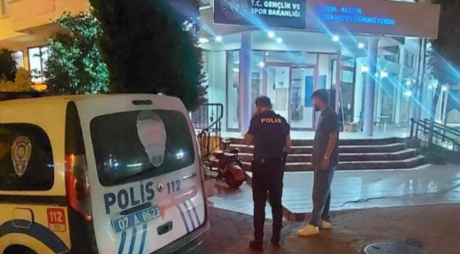 Alanya’da KYK YURTLARINDA asayiş denetimi!