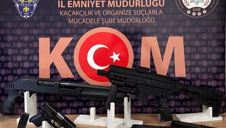 Kaçak SİLAH operasyonu: 1 kişi tutuklandı