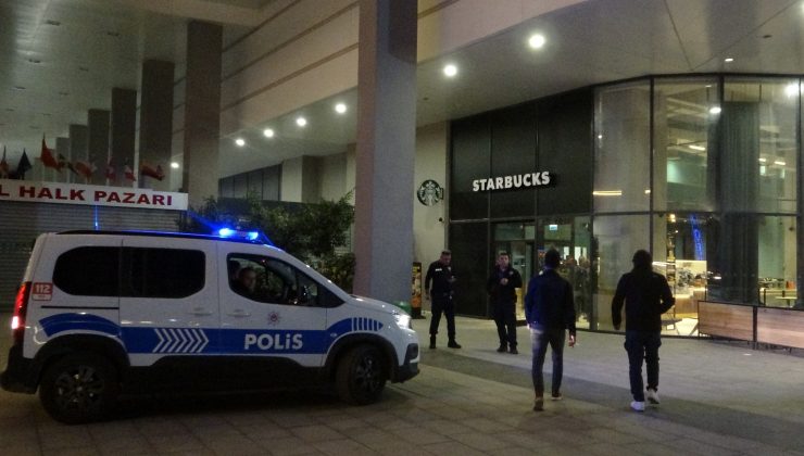 Antalya’da STARBUCKS şubesine molotoflu saldırı