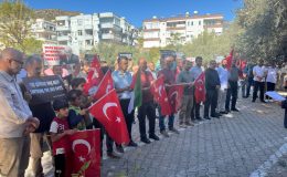 Alanya’da şehitler için GIYABİ CENAZE namazı kılındı