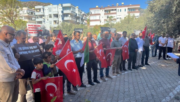 Alanya’da şehitler için GIYABİ CENAZE namazı kılındı