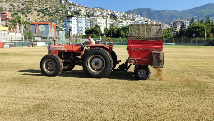 Alanya’da top sahalarına özel KIŞ bakımı