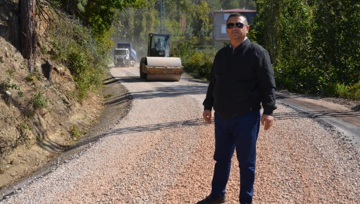 Alanya’da BELDİBİ ve FAKIRCALI yolu asfaltlandı