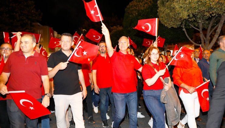 Alanya’da CUMHURİYET BAYRAMI coşkusu