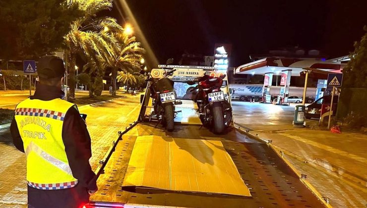 Alanya’da 41 ARAÇ trafikten MEN edildi