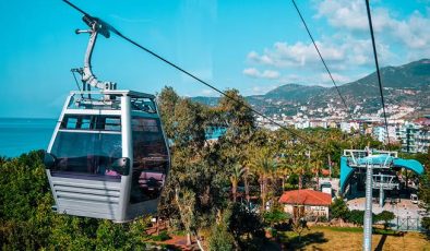 Alanya Teleferik 2023’te BİR MİLYON ziyaretçi ağırladı